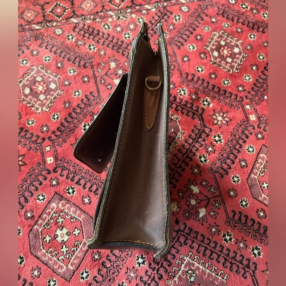 Brown Leather Briefcase